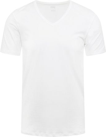 Mey Dry Cotton V-hals T-skjorte Hvit