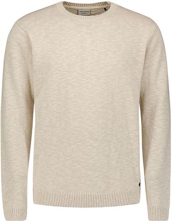 No Excess Pullover Slub Beige