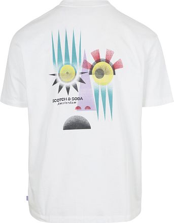 Scotch & Soda T-Shirt Artwork White