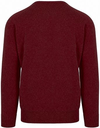 William Lockie Lambswool Bordeaux
