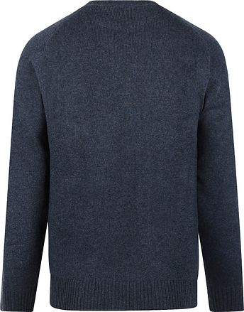 McGregor Pullover Lammwolle Melange Navy