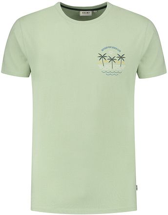 Shiwi T-skjorte Antigua Port Støvgrønn