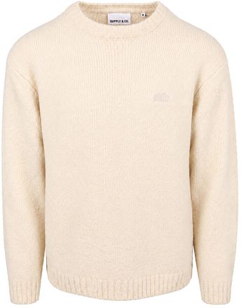 Supply & Co Pullover Woolblend Noel Off-White