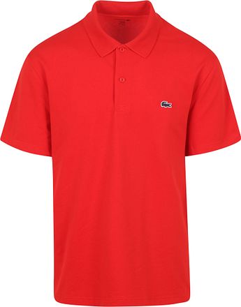Lacoste Polo Shirt Breathable Red