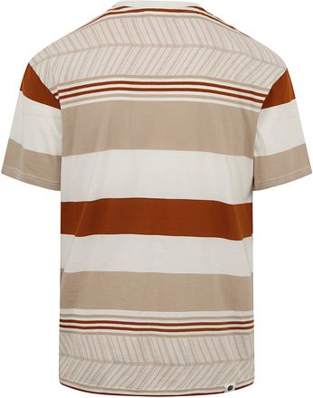 Anerkjendt Kikki T-skjorte Stripet Beige