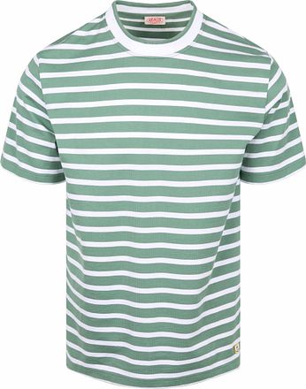 Armor-Lux T-Shirt Hèritage Stripes Green