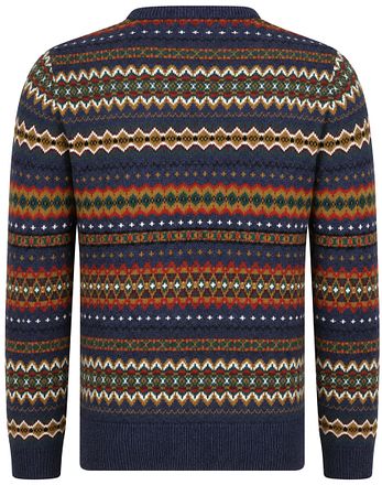 Barbour Tröja i Fair Isle-mönster