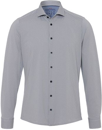 Pure The Functional Shirt Pattern Dark Blue