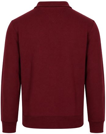 Tommy Hilfiger Sweat Half Zip Pullover Burgundy