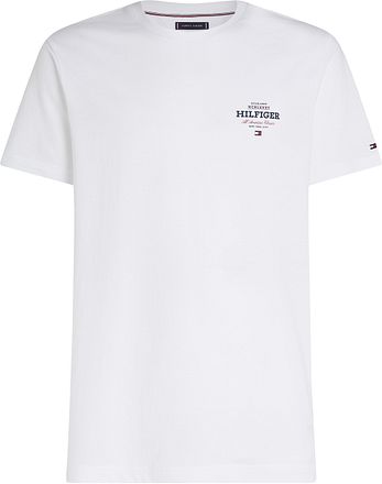 Tommy Hilfiger T-shirt Logo Monotype Blanc