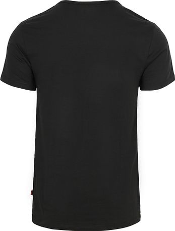 Levi's T-shirt V-hals sort 2-pak