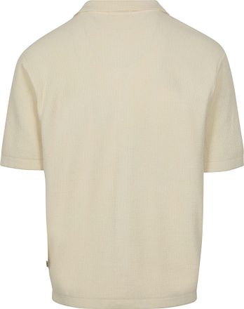 KnowledgeCotton Apparel Knitted Top Off White