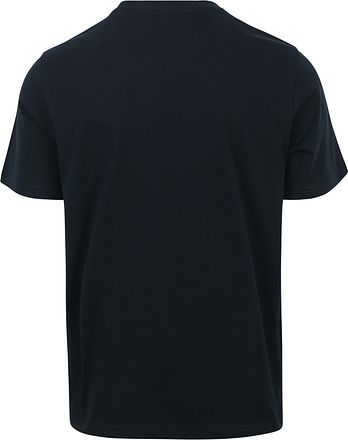 KnowledgeCotton Apparel T-shirt Navy