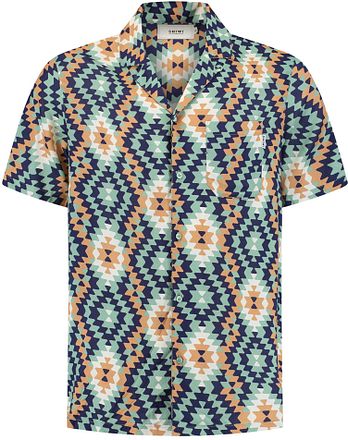 Shiwi Shirt Mayan Geo Green
