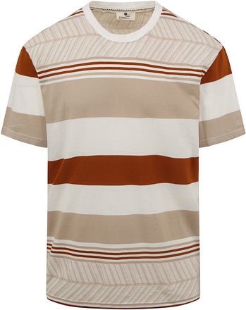 Anerkjendt Kikki T-skjorte Stripet Beige