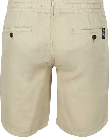 Superdry Linen Trader Shorts Abbey Stone