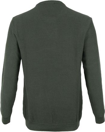 KnowledgeCotton Apparel Tröja Field Mörkgrön