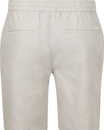 Scotch and Soda Fave Short Cotton Linen Greige