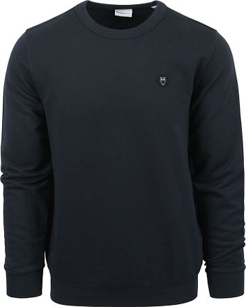 KnowledgeCotton Apparel Elm Tröja Mörkblå