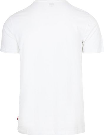 Levi's T-shirt Solid Crew White 2-Pack