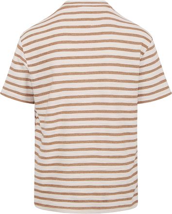 Anerkjendt Kikki T-shirt Orange Striped