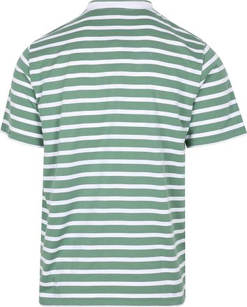 Armor-Lux T-shirt Hèritage Stribet Grøn