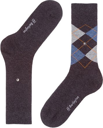 Burlington Vardag Strumpor Antracit Melange 2-pack 3081