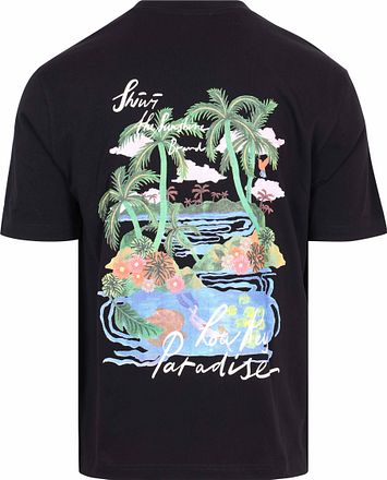 Shiwi T-skjorte Finn Key Paradise Svart