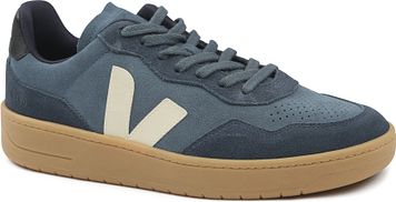 Veja Baskets V-90 Suede Bleu