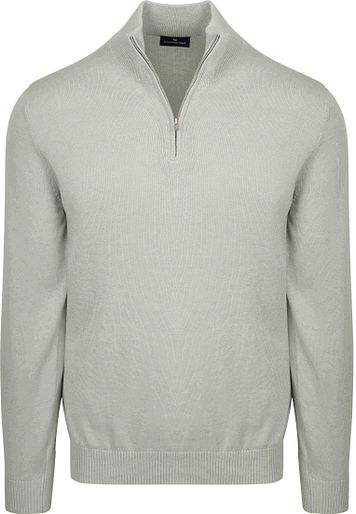 Steppin' Out Half-Zip Trui Colin Grijs