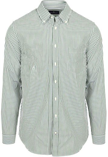 Steppin' Out Shirt Big Stripe Green