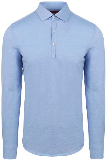 Suitable Camicia Poloshirt Lyseblå