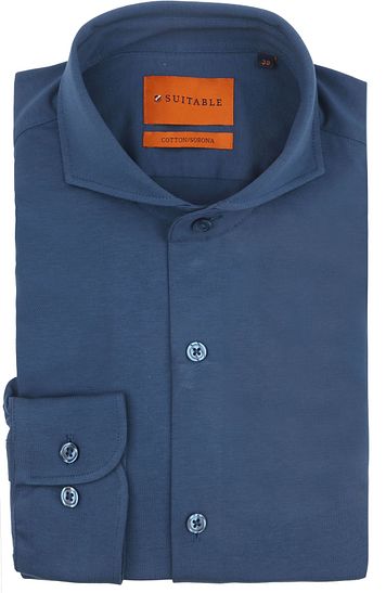 Suitable Sorona Shirt Denim Blue
