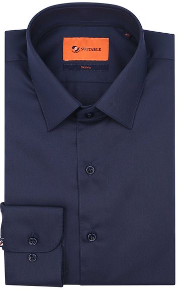 Suitable Twill Shirt Navy