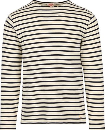 Armor-Lux Genser Stripete Off White