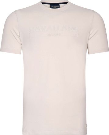 Cavallaro Beciano T-Shirt Logo Écru