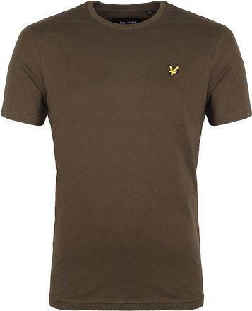 Lyle and Scott Olivengrønn T-skjorte