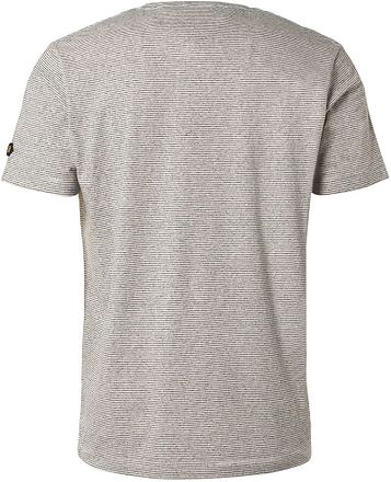 No Excess T-skjorte Stripet Melert Off-White