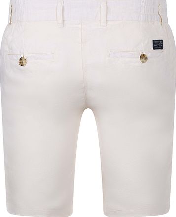 Steppin' Out Milwau Short Leinen Cremeweiß