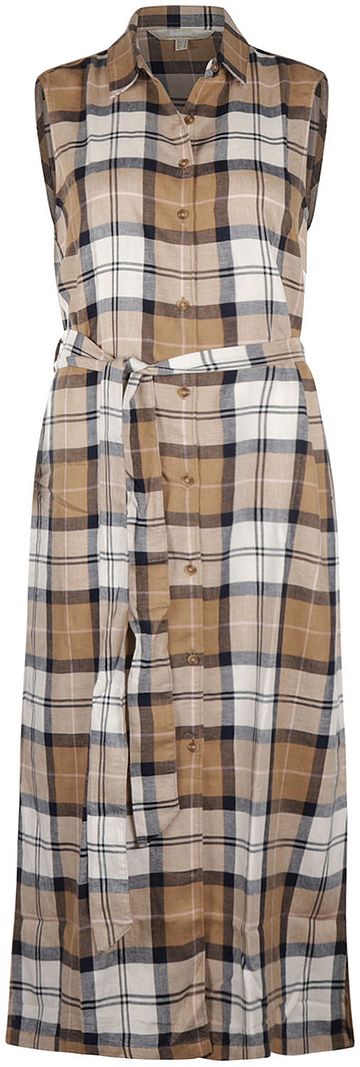 Barbour Dress Caroline Checks Brown Product