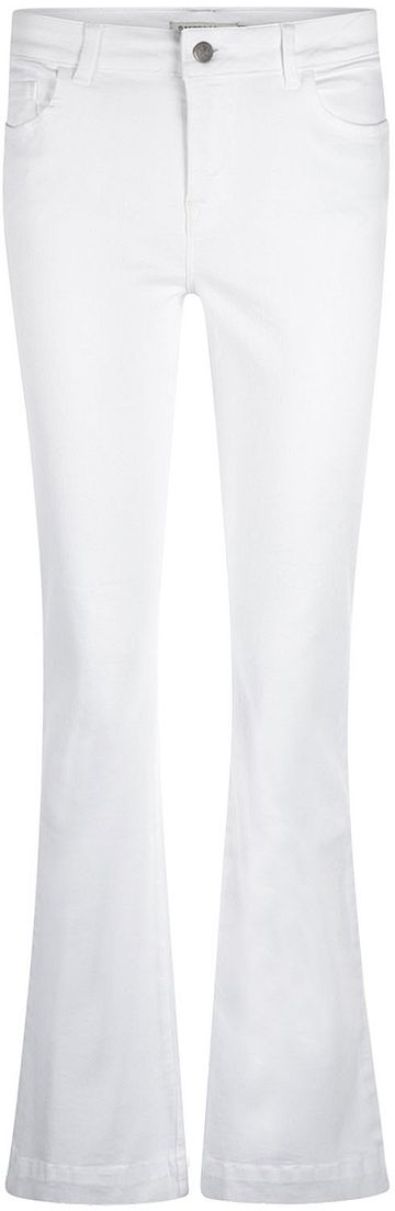 Steppin' Out Dames Flared Jeans Wit Product