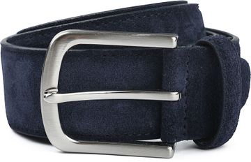 Suitable Belt Suede Leather Navy Product