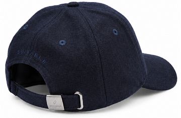 Suitable Cap Wool Blend Marineblau Product / Achterkant