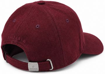 Suitable Cap Wool Blend Rouge Product / Achterkant