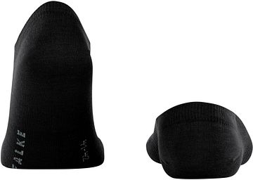FALKE ClimaWool calzini alla caviglia neri 3000 Product / Achterkant