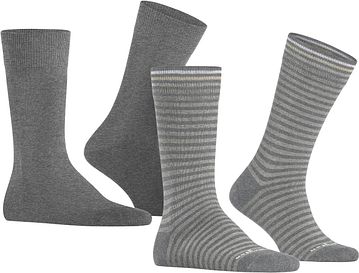 Burlington Everyday Calcetines Gris pack de 2 pares Product