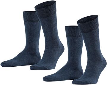 Falke Happy Socks 2 pary granatowe melanż Product