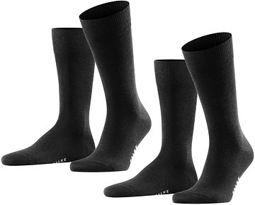 FALKE Happy Socks 2 Paia Nero Product / Detail