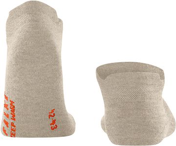Falke Keep Warm Calze Sneaker Beige Product / Achterkant