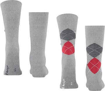Burlington Everyday 2-Pack Szary 3223 Product / Achterkant